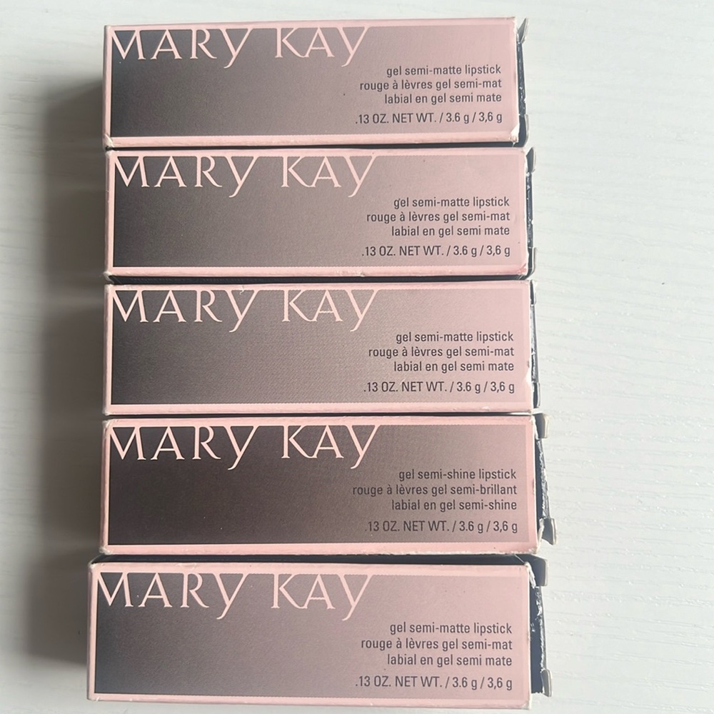 Gel Semi-Matte Lipstick Mary Kay NEW
